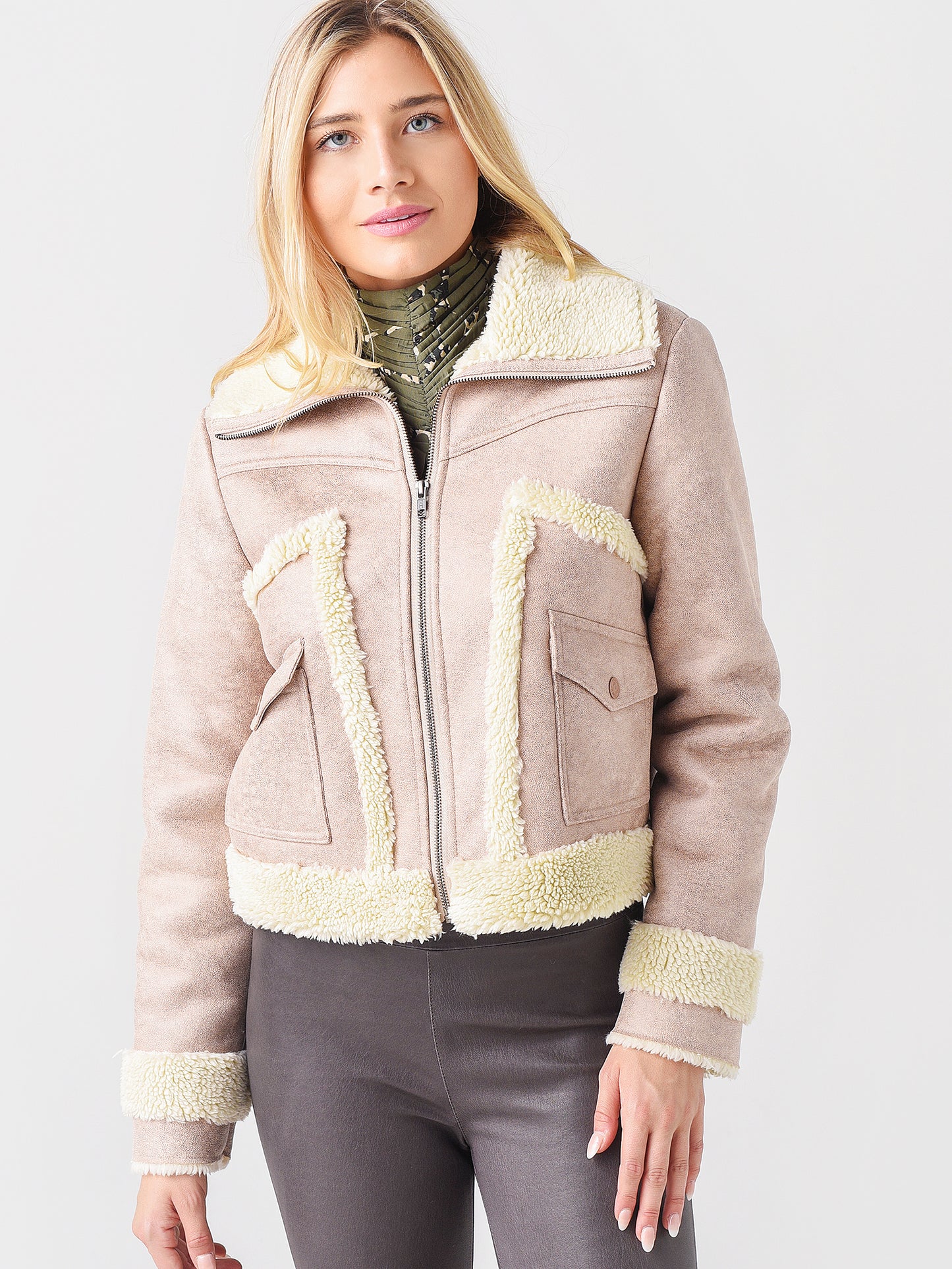 Mother Women's Patch Pocket Roamer Jacket - Saint Bernard