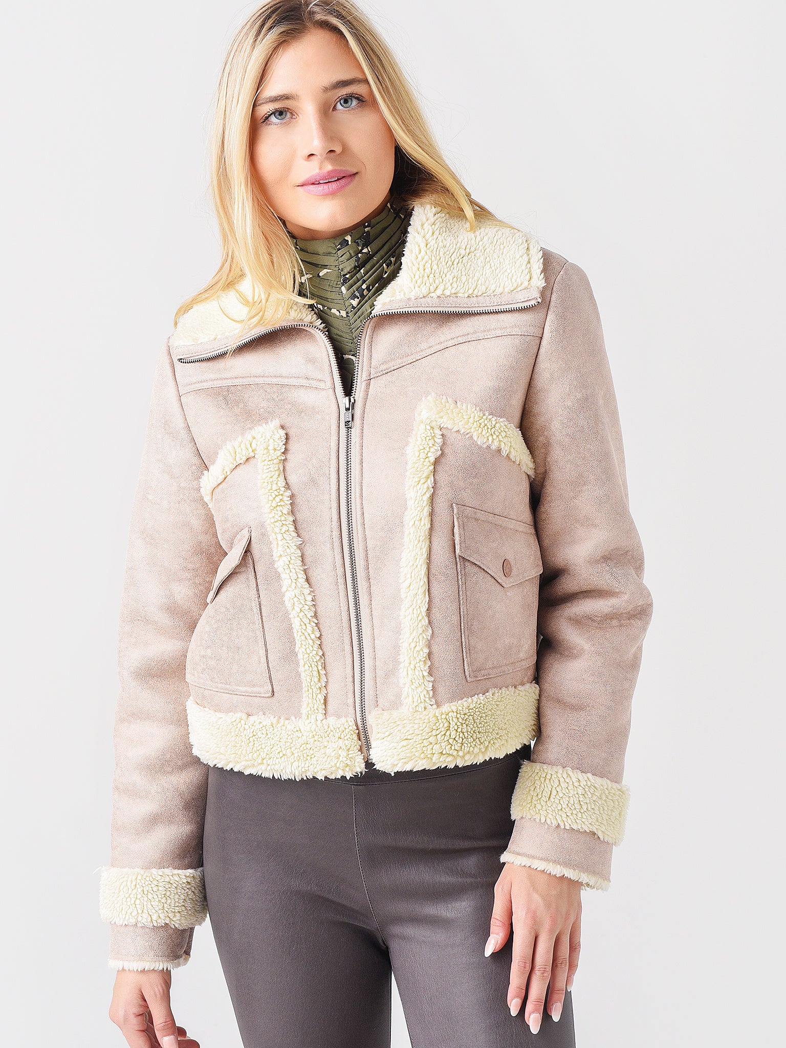 Mother Women's Patch Pocket Roamer Jacket - Saint Bernard
