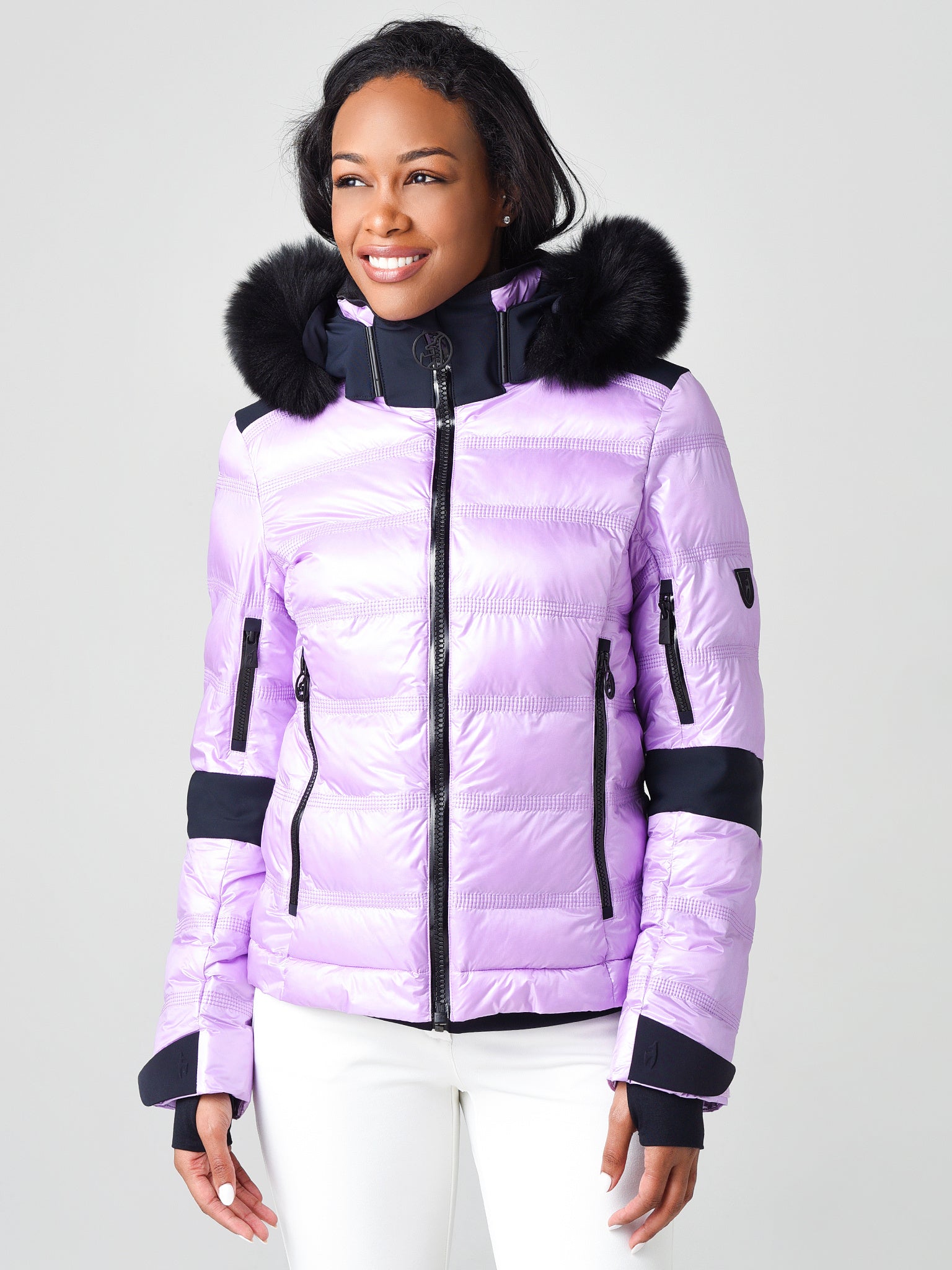 Toni Sailer Women's Tami Fur Ski Jacket - Saint Bernard