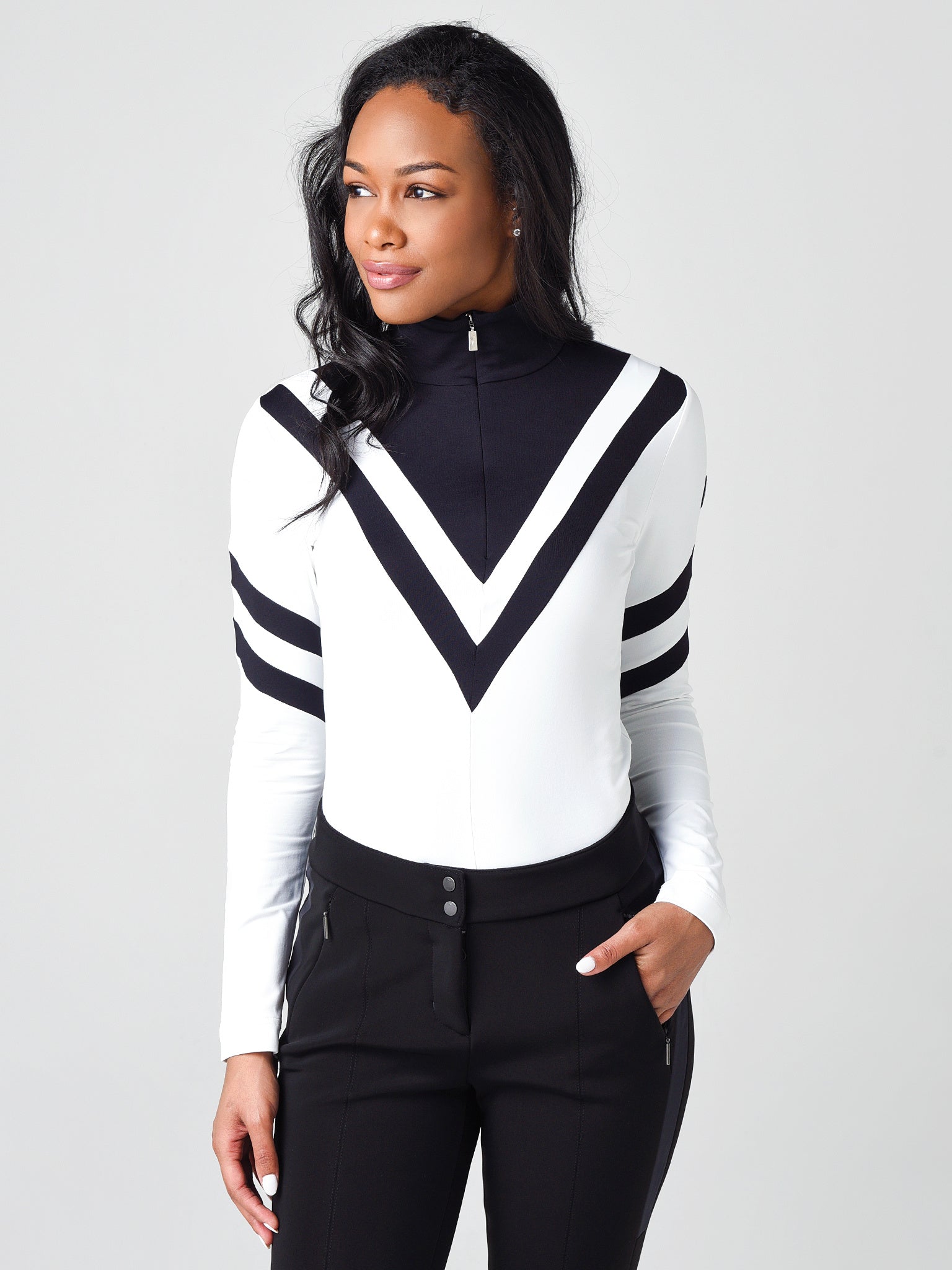 Toni Sailer Women's Hedda Half-Zip Base Layer Top - Saint Bernard