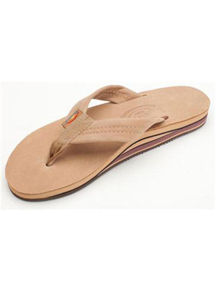Rainbow Women's Premier Leather Double Layer Sandal - Saint Bernard