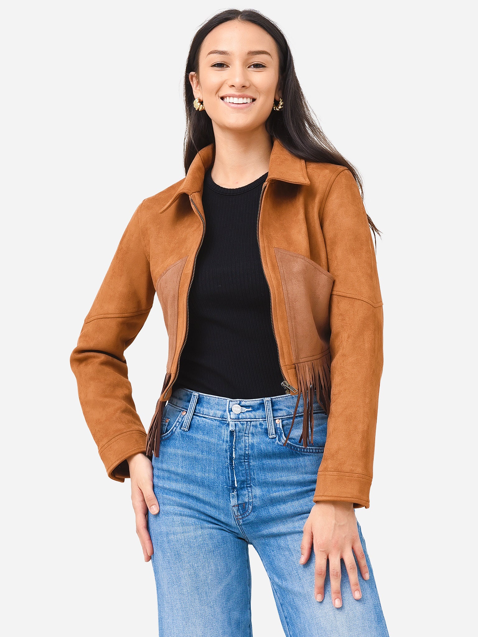 Mother Women's The Peaking Fringe Jacket - Saint Bernard