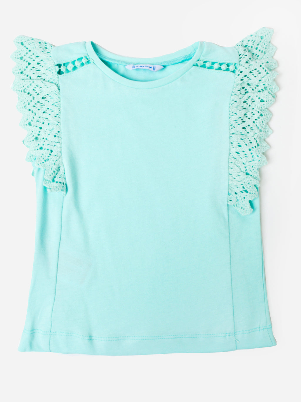Mayoral Girls' Short Sleeve T-Shirt - Saint Bernard
