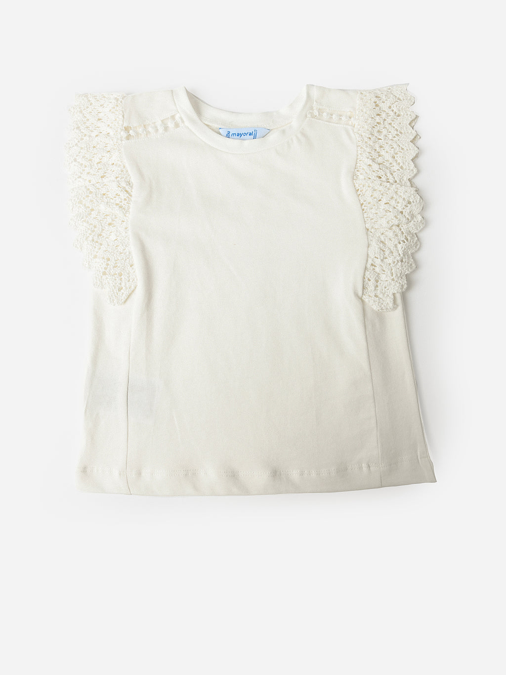 Mayoral Girls' Short Sleeve T-Shirt - Saint Bernard