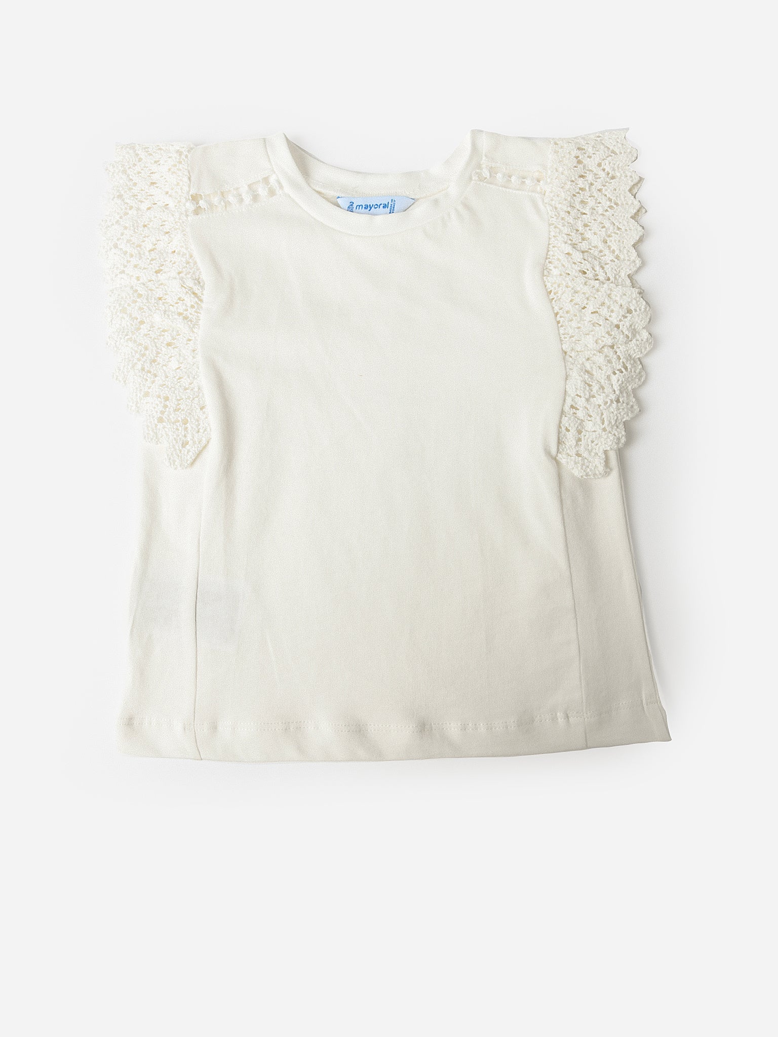 Mayoral Girls' Short Sleeve T-Shirt - Saint Bernard