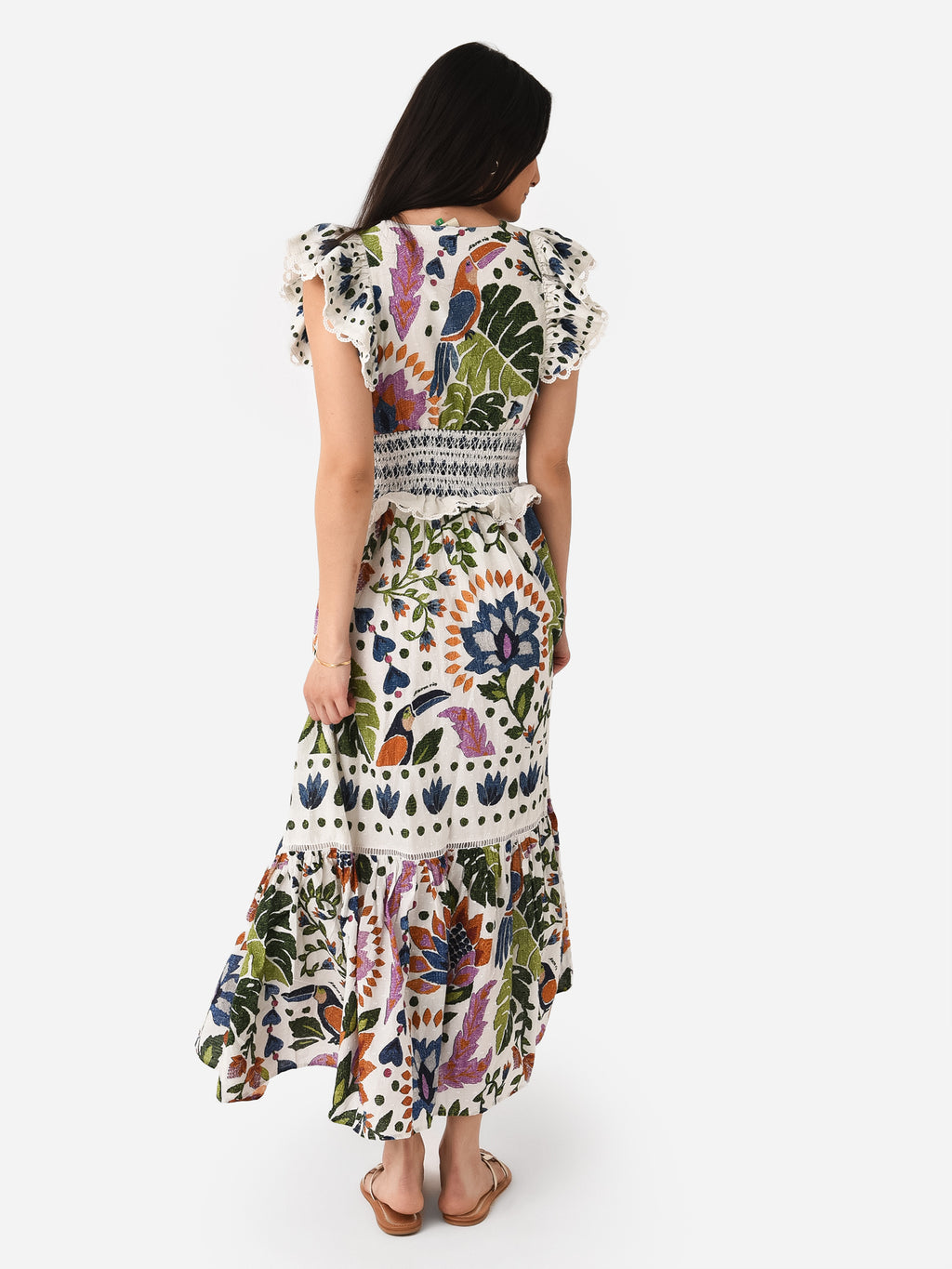 farm rio summer sunrise maxi dress Farm Rio Women's Summer Garden Maxi Dress – Saint Bernard