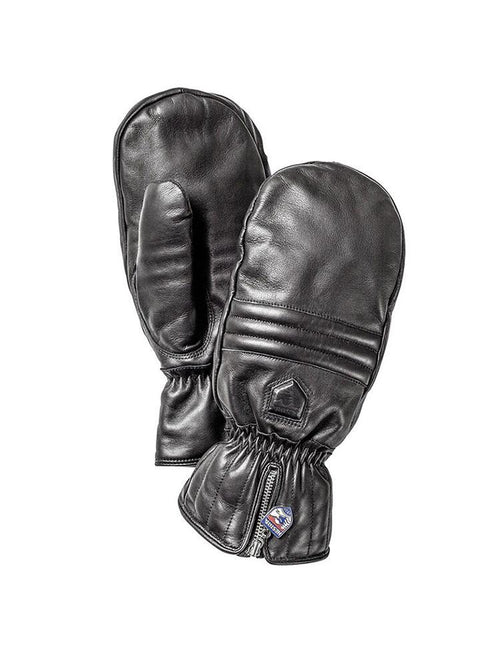 Hestra Leather Swisswool Classic Mitt - Saint Bernard