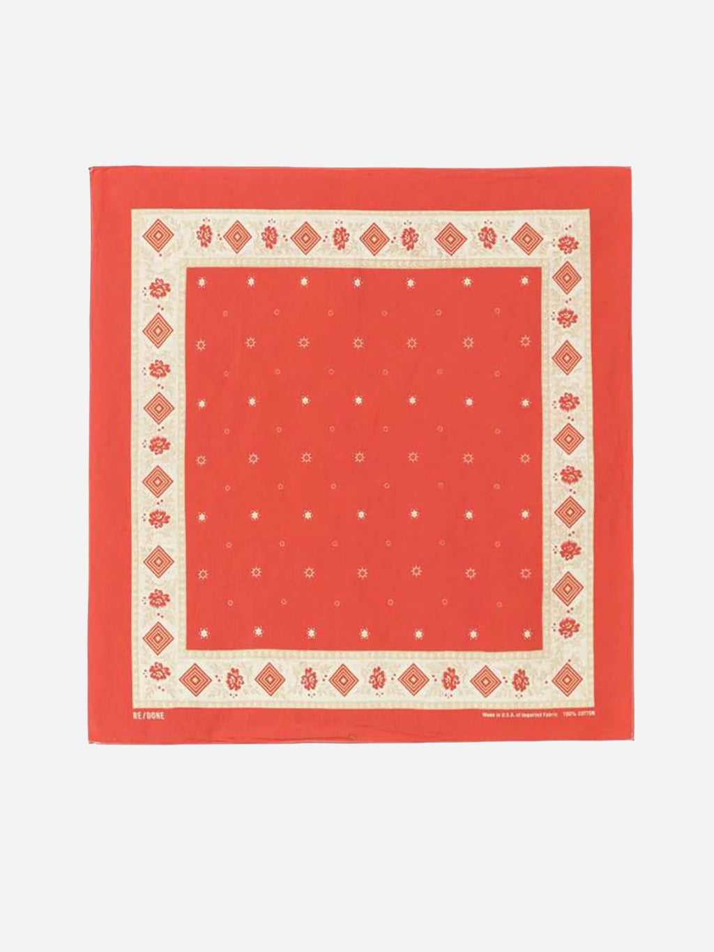 Re/Done Women's 50s Floral Bandana - Saint Bernard