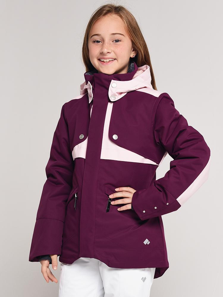 Obermeyer Girls' June Jacket - Saint Bernard