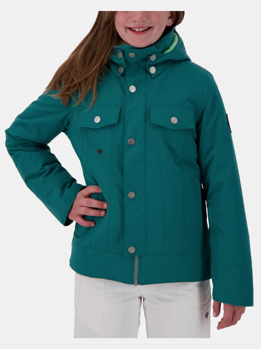 Obermeyer Girls' June Jacket - Saint Bernard