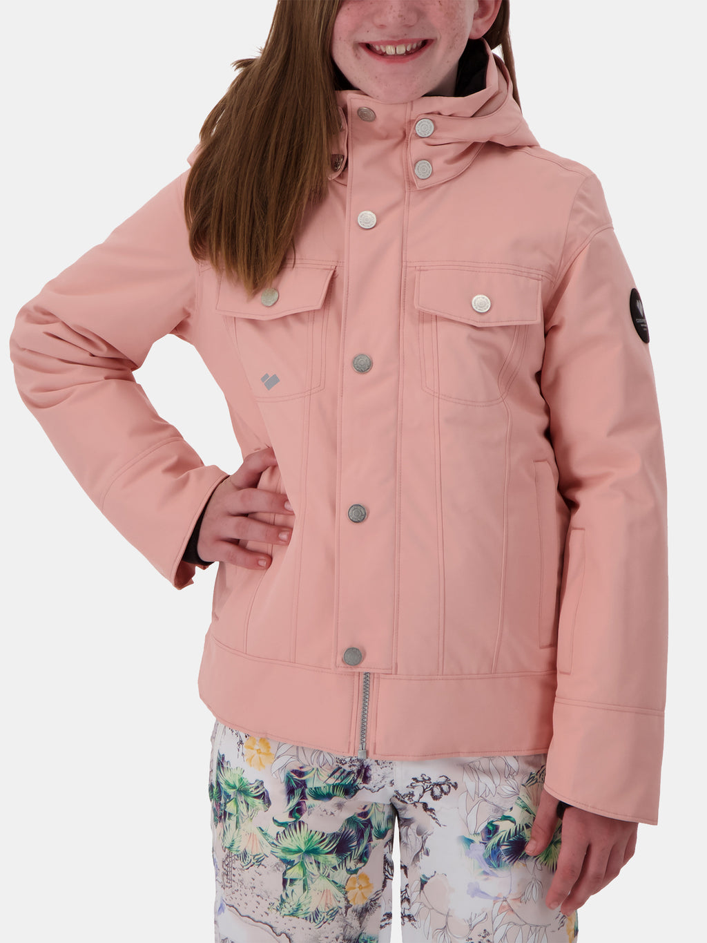Obermeyer Girls' June Jacket - Saint Bernard