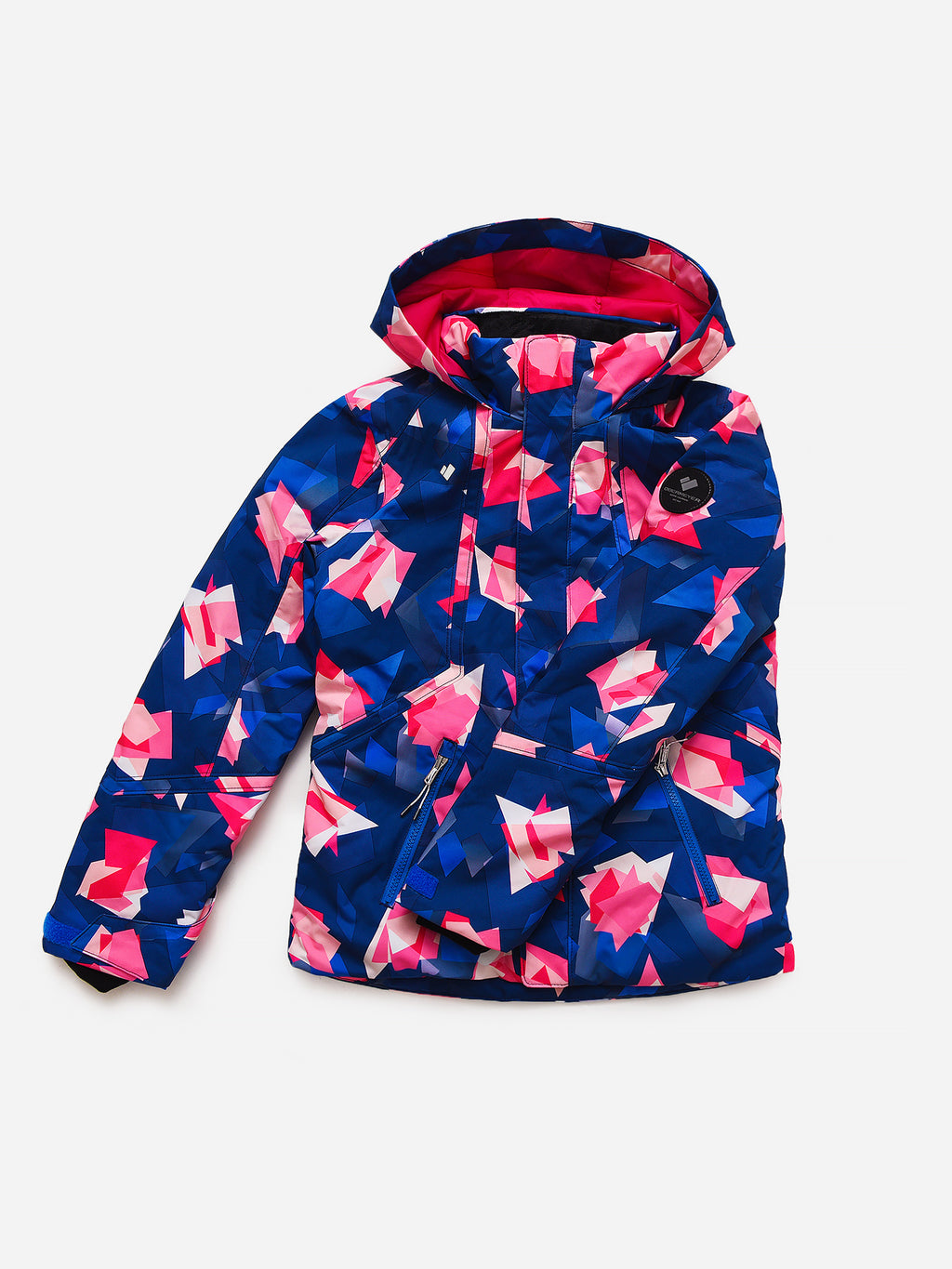 Obermeyer Girls' Taja Print Jacket - Saint Bernard