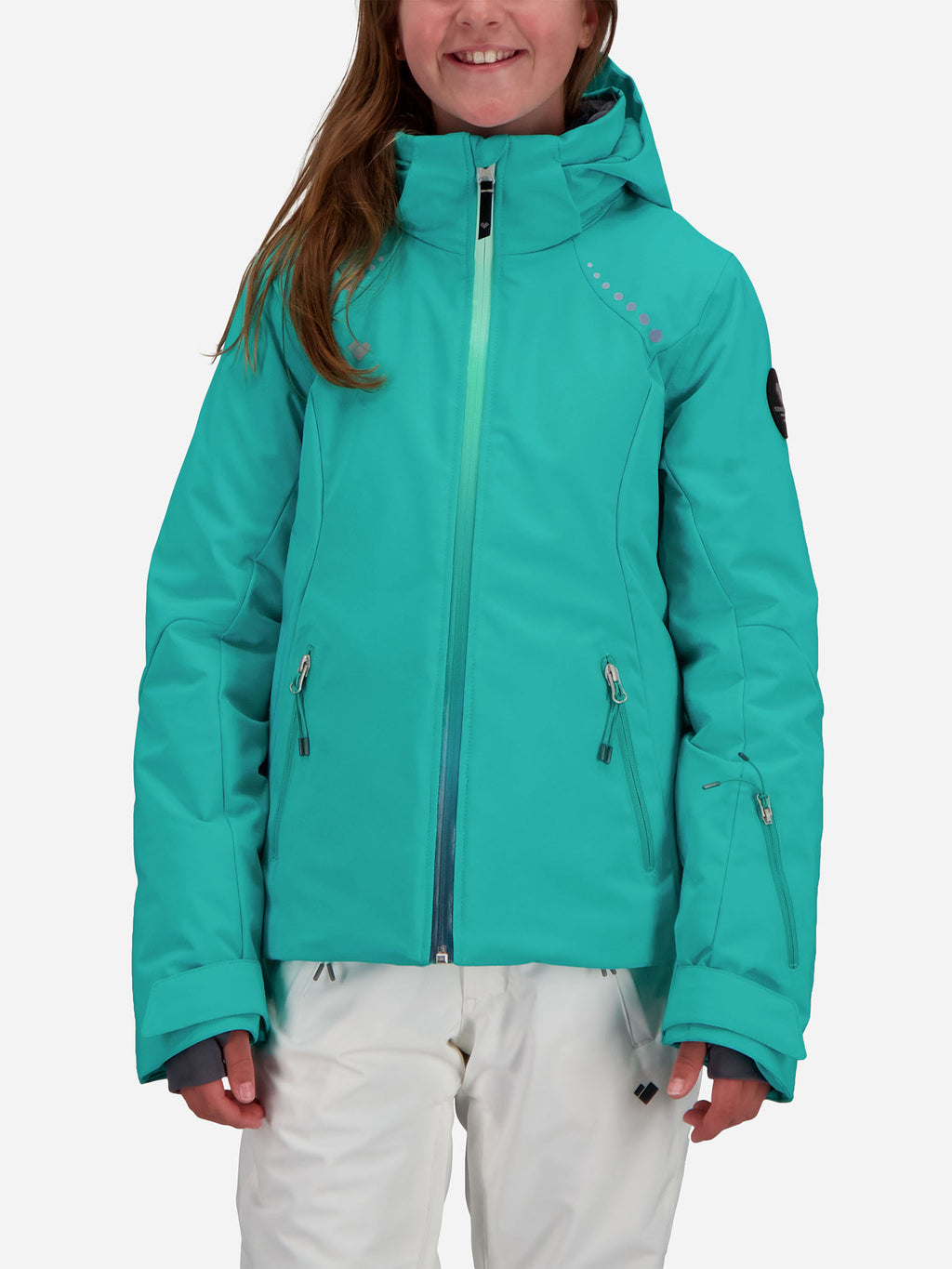Obermeyer Girls' Leia Jacket - Saint Bernard