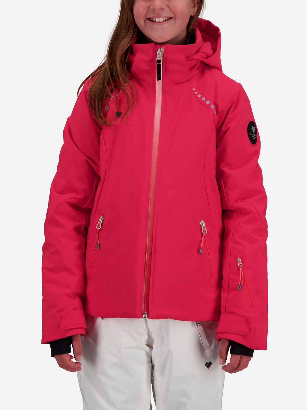 Obermeyer Girls' Leia Jacket - Saint Bernard