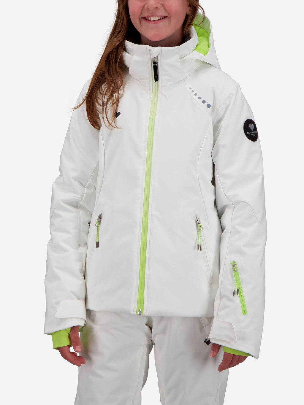 Obermeyer Girls' Leia Jacket - Saint Bernard