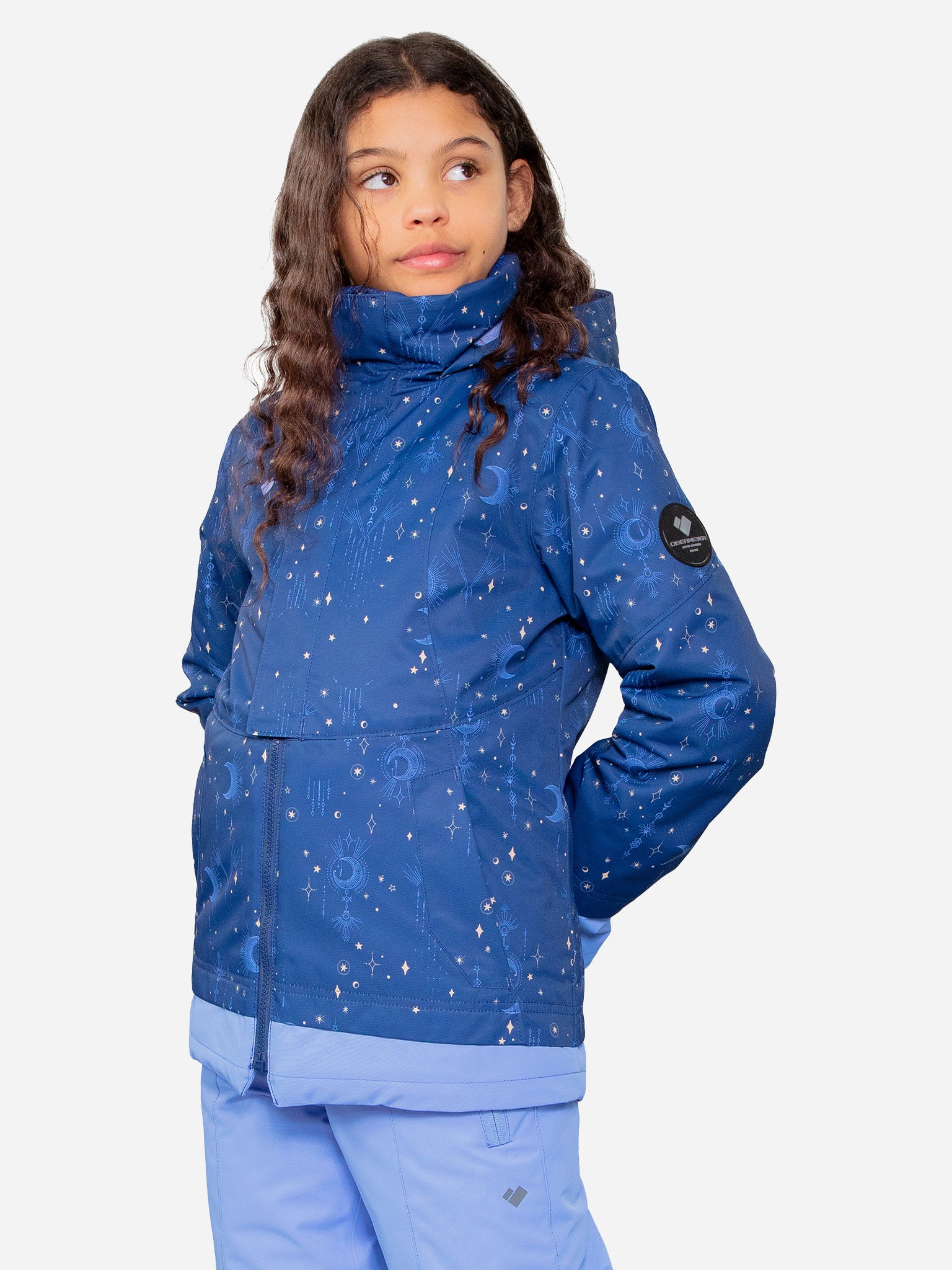 Obermeyer Teen Girls' Taja Print Jacket - Saint Bernard