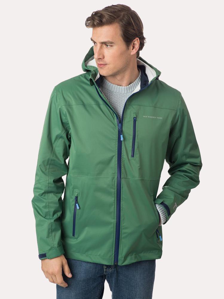 Southern Tide Men's T3 Portside Rain Jacket - Saint Bernard