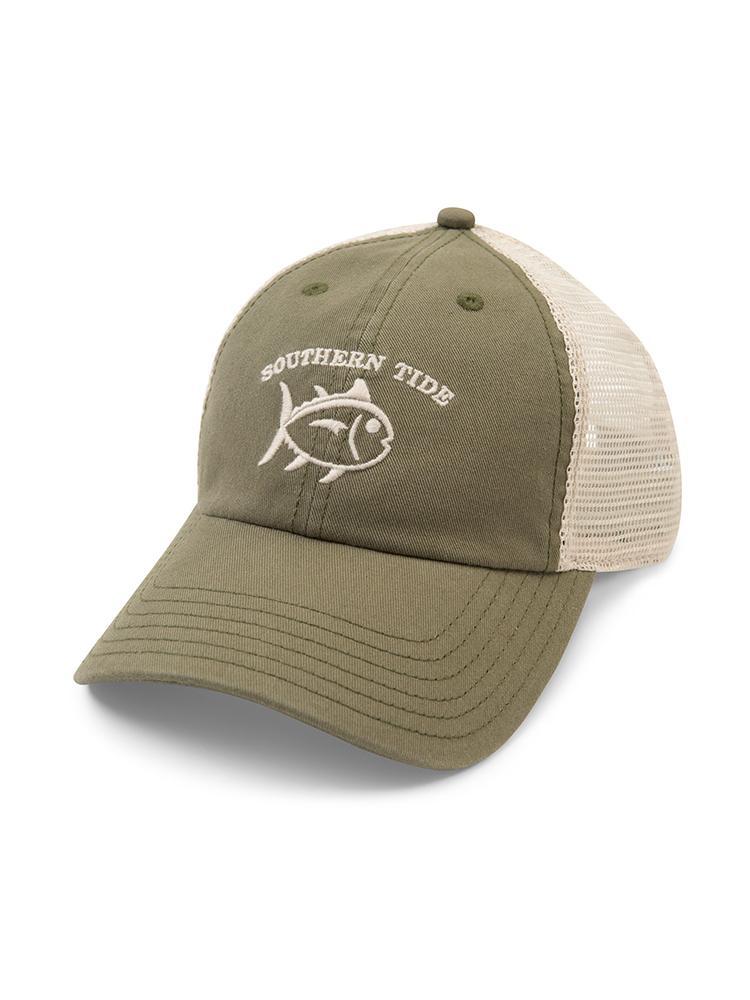 Southern Tide Men's Skipjack Washed Trucker Hat