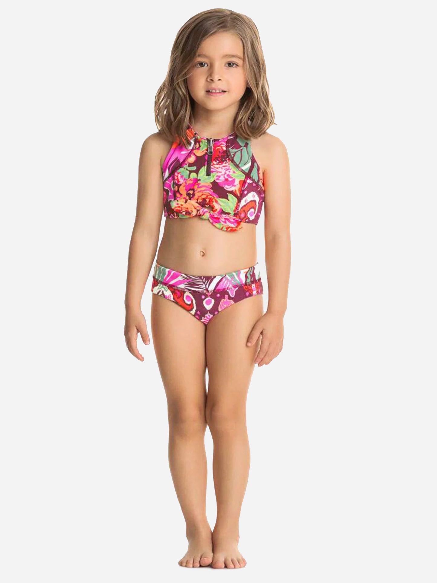 Maaji Girls' Linda Fiesta Bikini Set - Saint Bernard