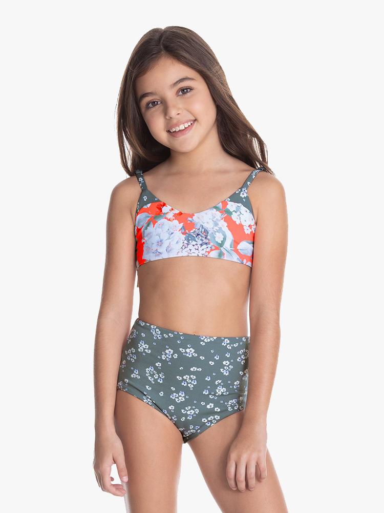 Maaji Girls' Bouquet Gift Two Piece - Saint Bernard