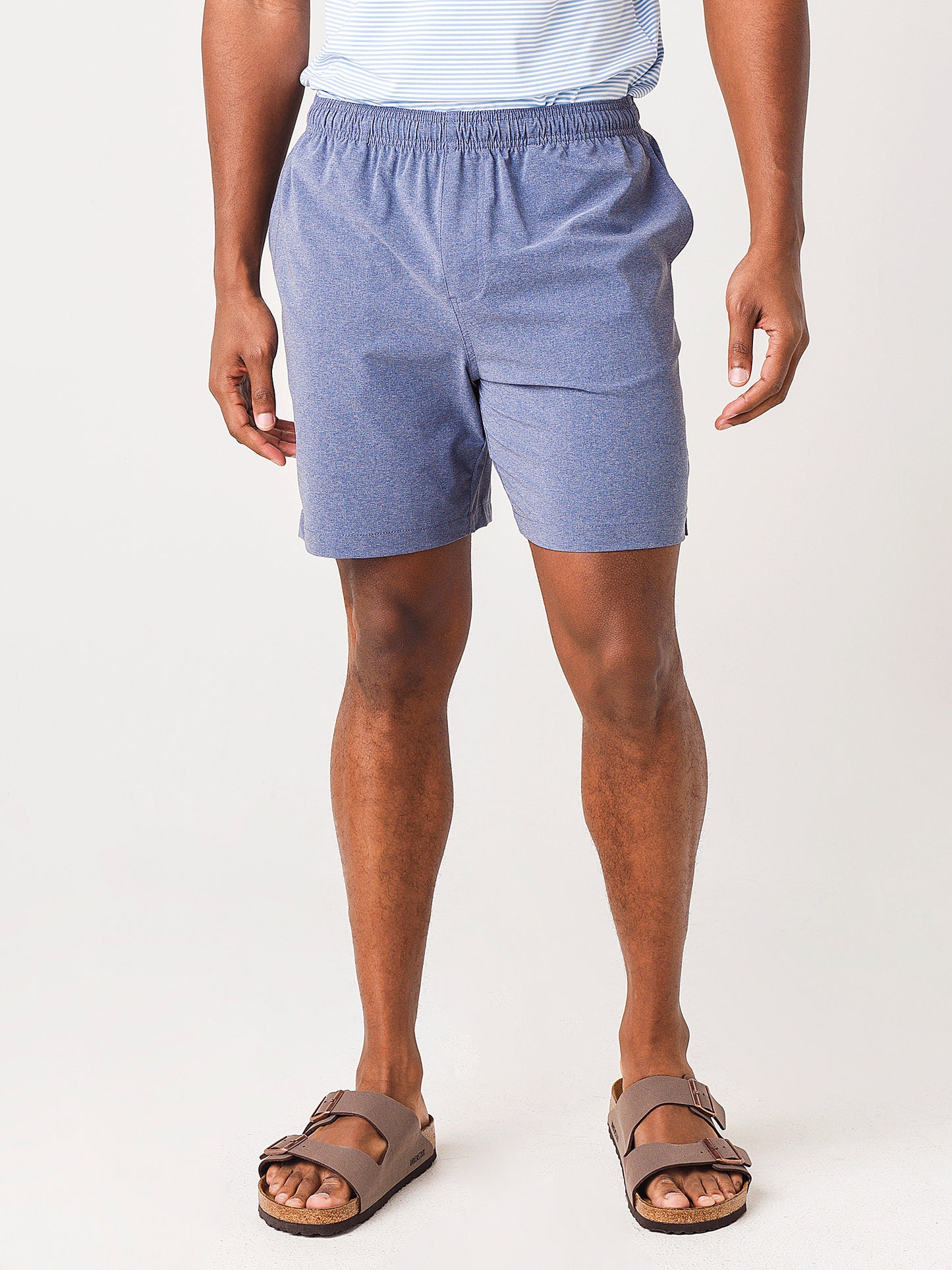 Chubbies Men's The Amphibious 7" Hybrid Short - Saint Bernard