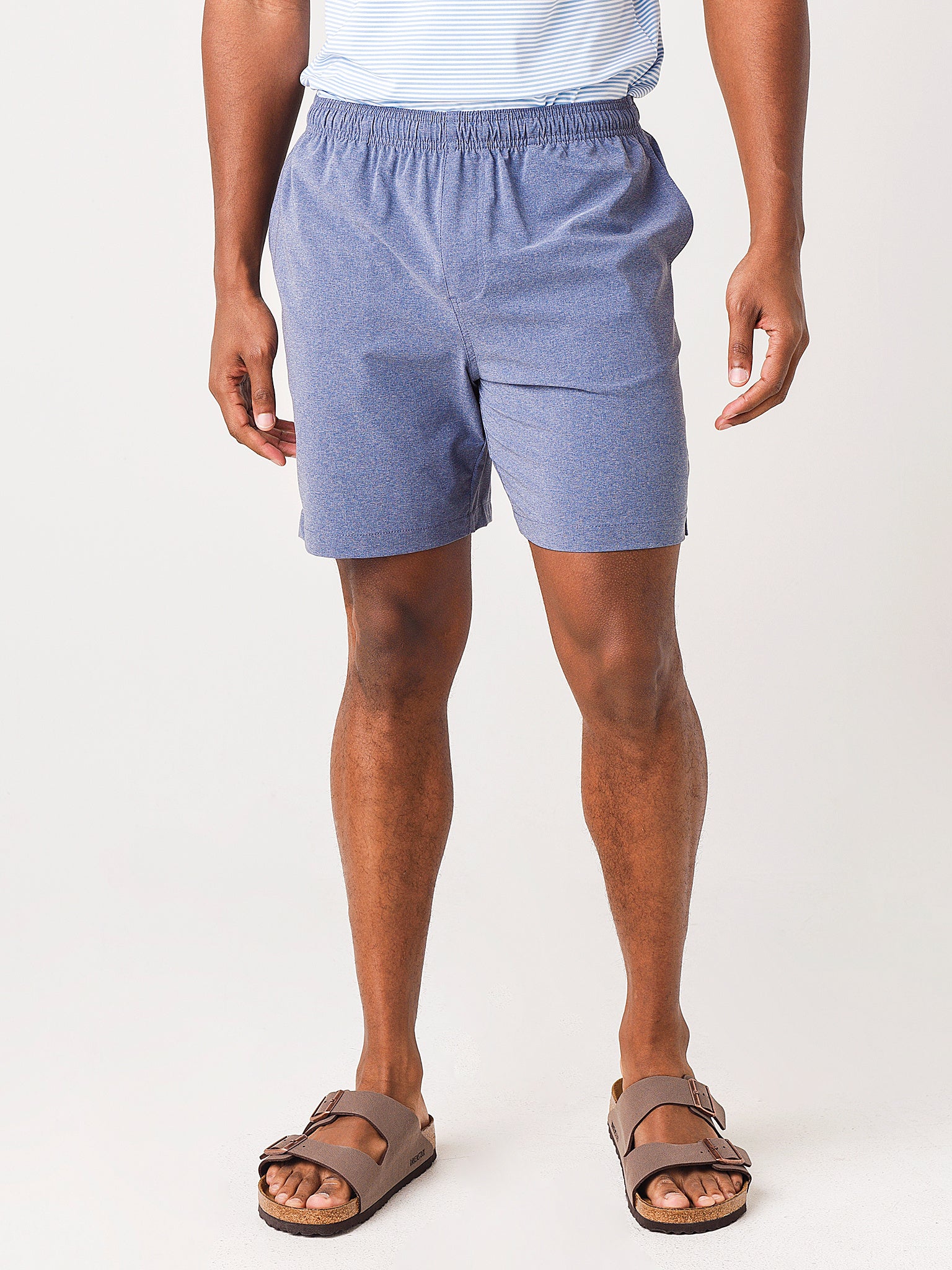 Chubbies Men's The Amphibious 7" Hybrid Short - Saint Bernard