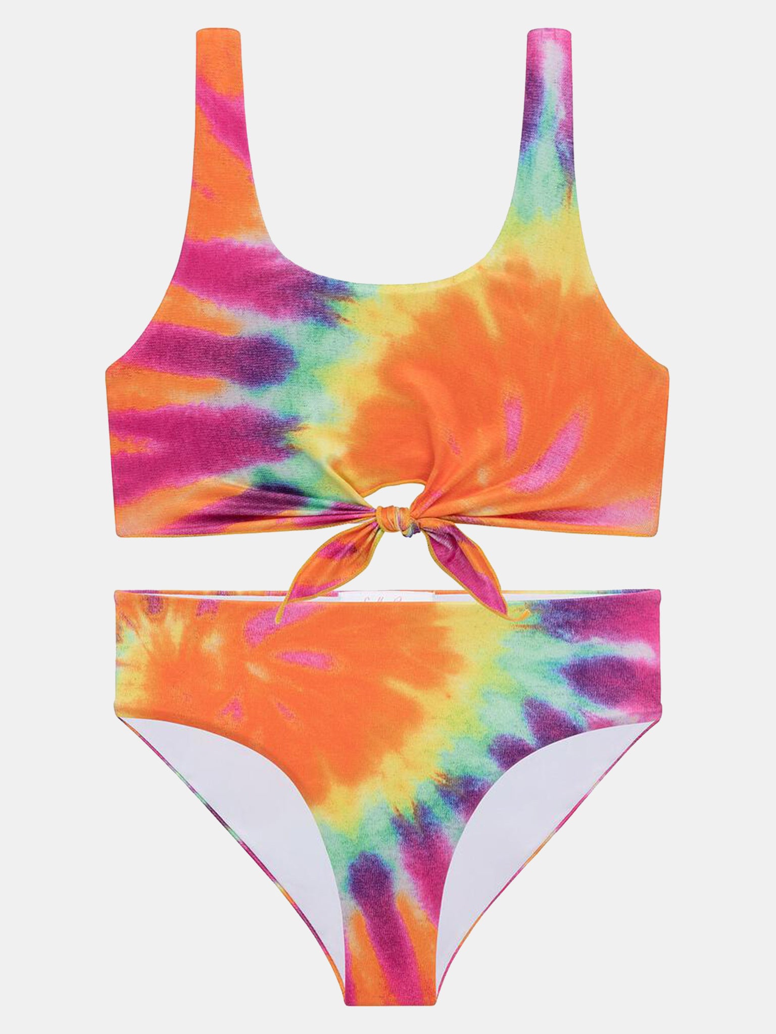 Stella Cove Girls' Tie Dye Bikini - Saint Bernard