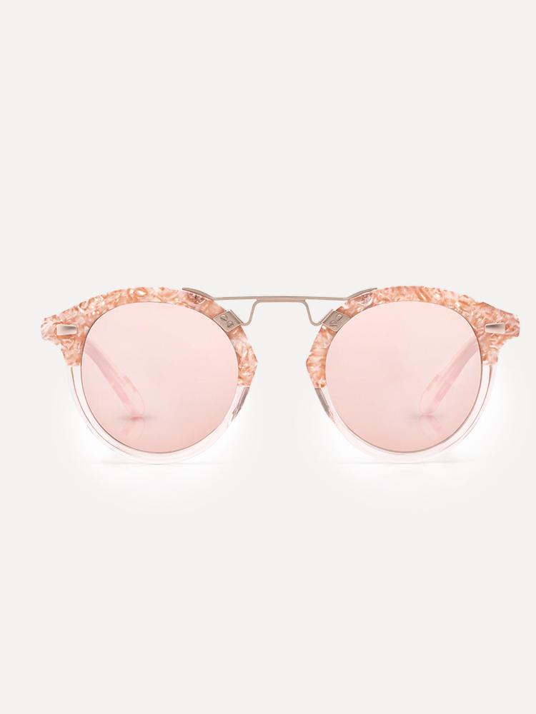 Krewe Camellia to Blush Rose Gold Sunglasses – Saint Bernard
