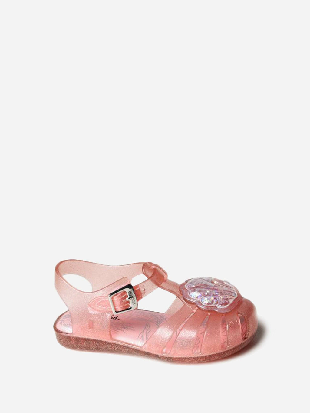 Melissa Aranha XII Glitter Mary Jane Flat - Saint Bernard