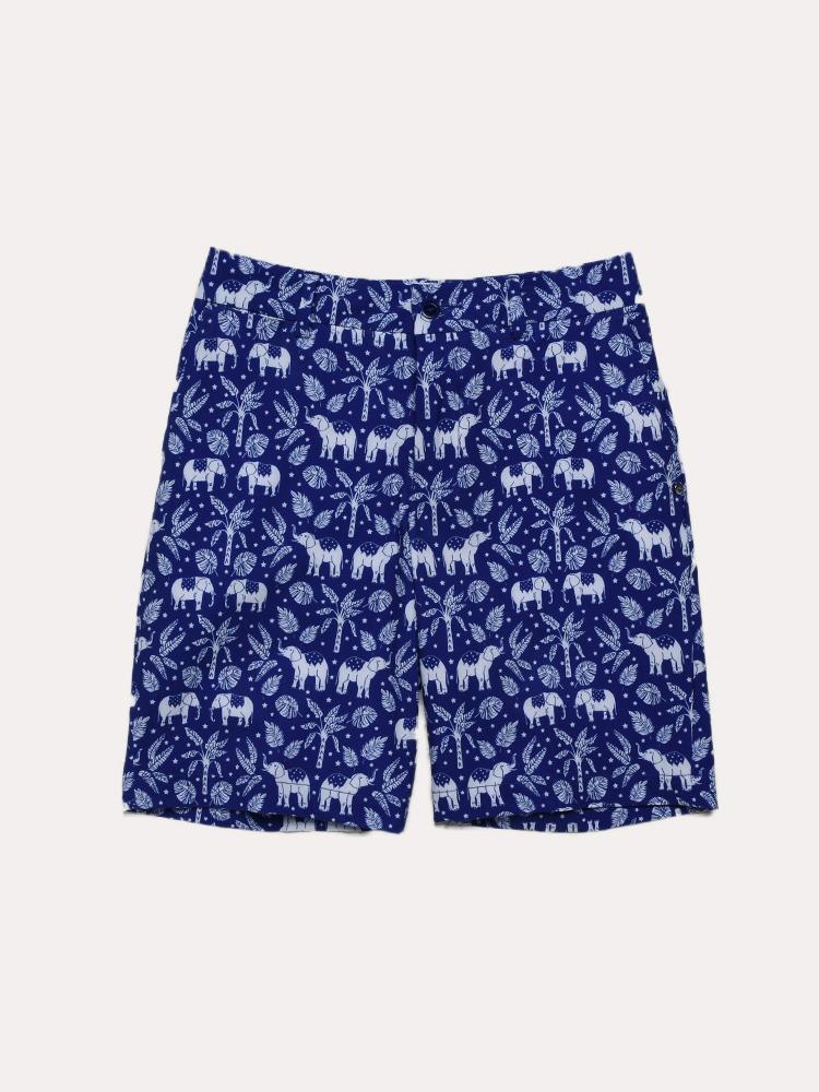 RLX Boys' Performance Chino-Greens Short - Saint Bernard