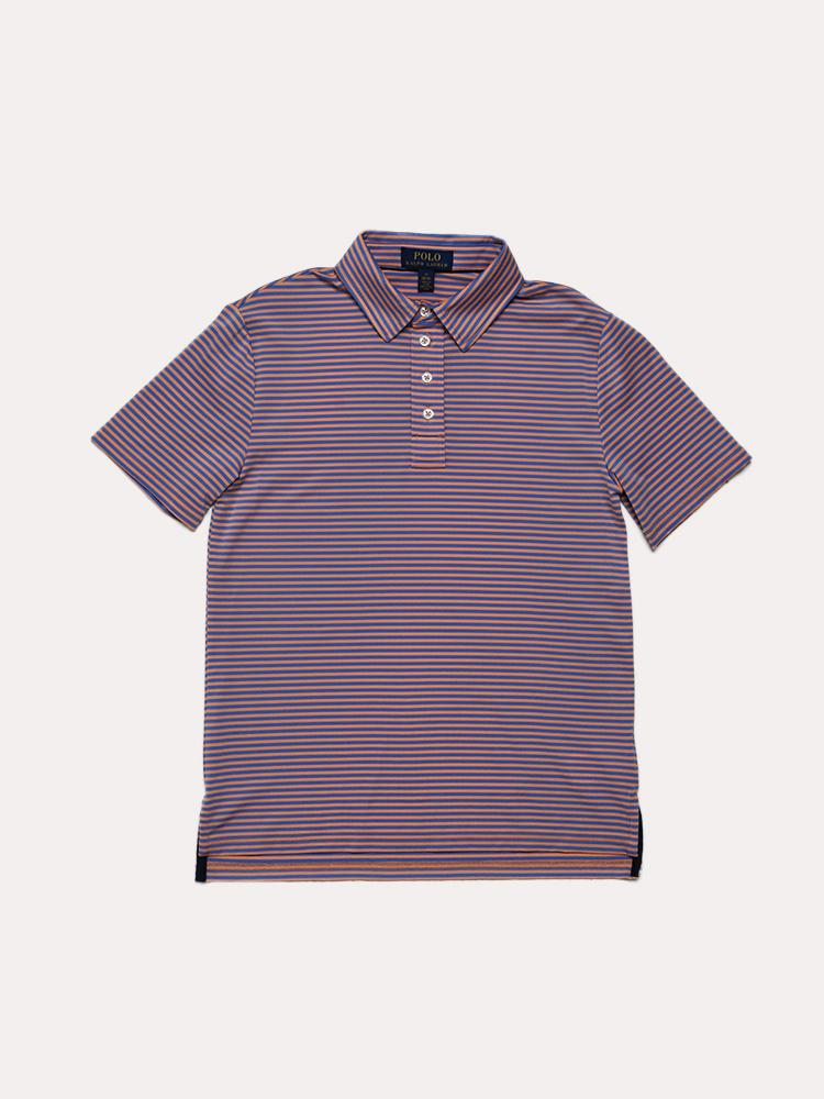 RLX Boys' Lightweight Airflow Jersey-Classic Fit Polo - Saint Bernard