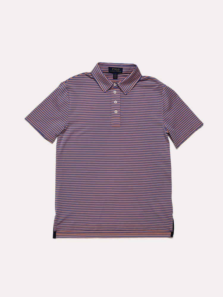 RLX Boys' Lightweight Airflow Jersey-Classic Fit Polo - Saint Bernard