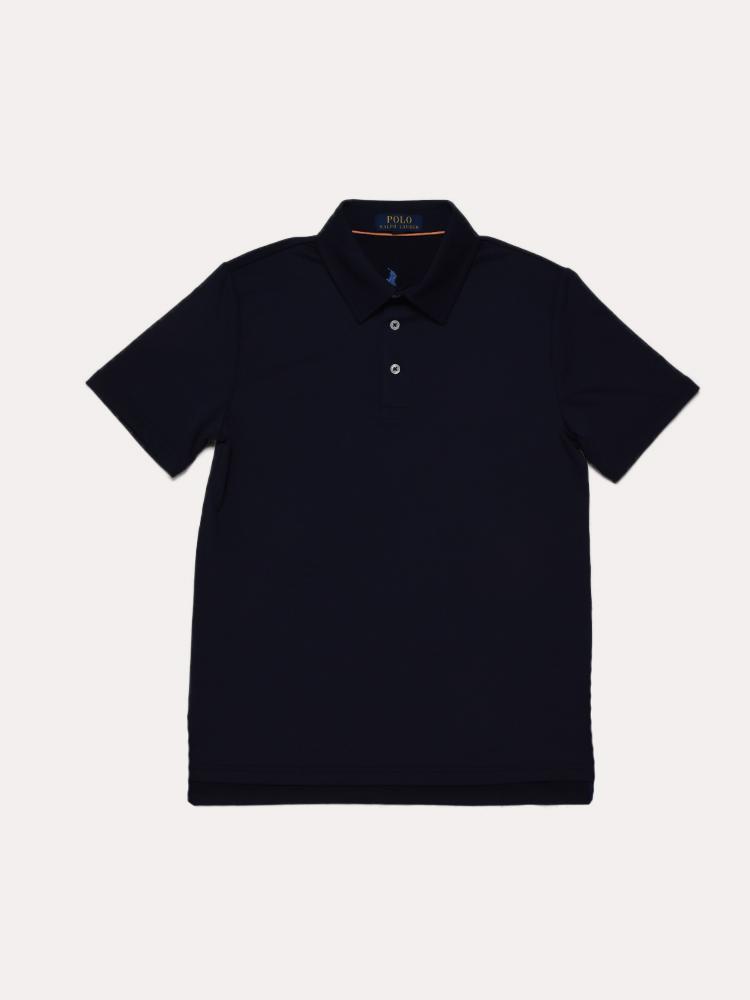 RLX Boys' Light Weight Airflow Jersey Short Sleeve Polo - Saint Bernard