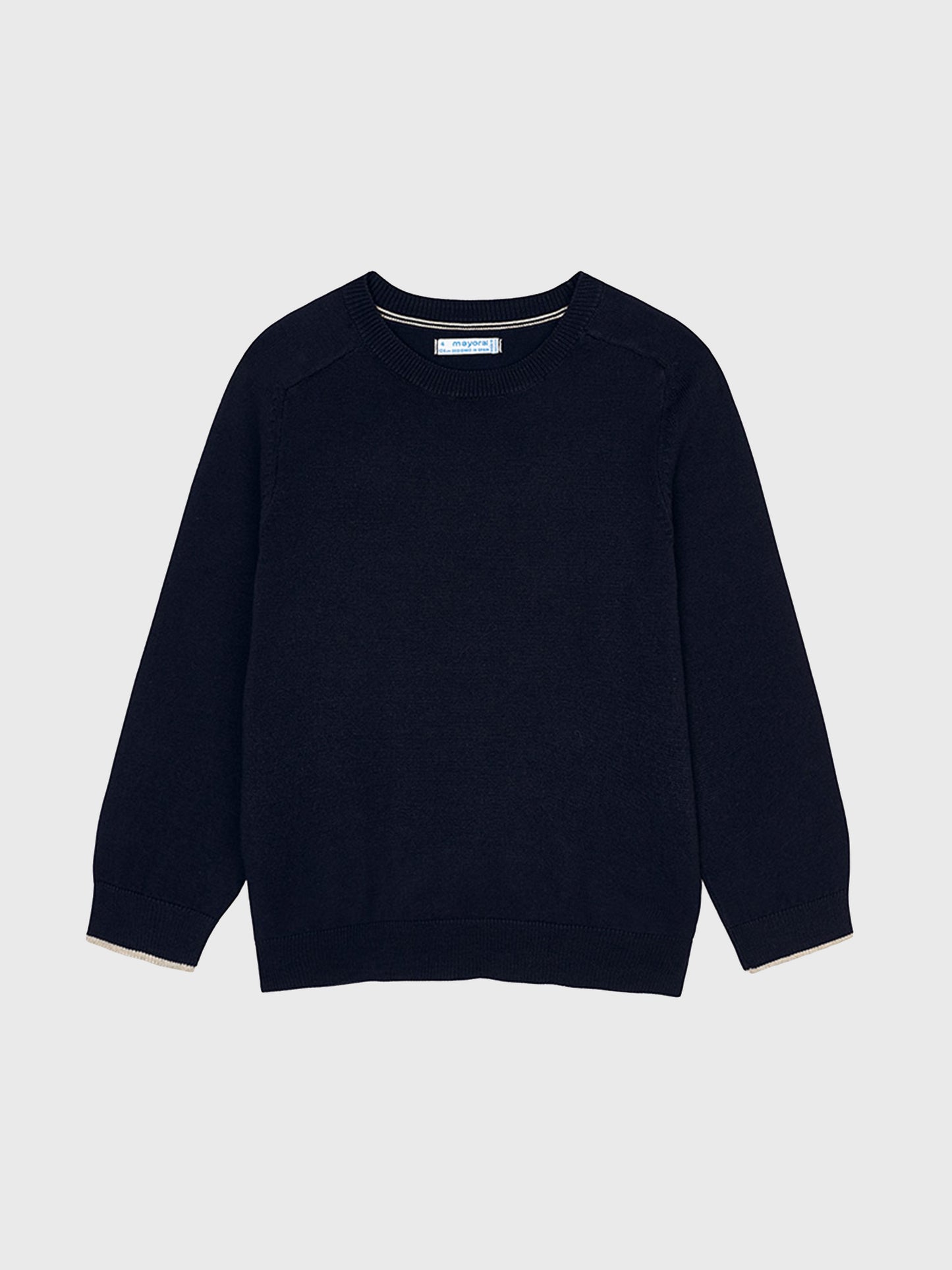Mayoral Boys' Basic Cotton Sweater