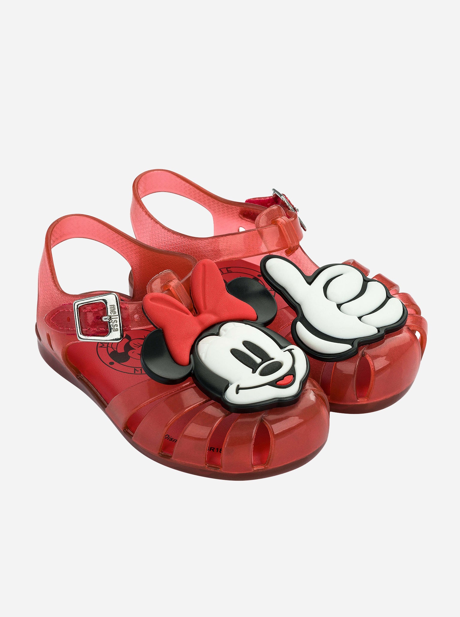 Melissa Mini Melissa Aranha + Mickey and Friends Jelly Sandal - Saint Bernard