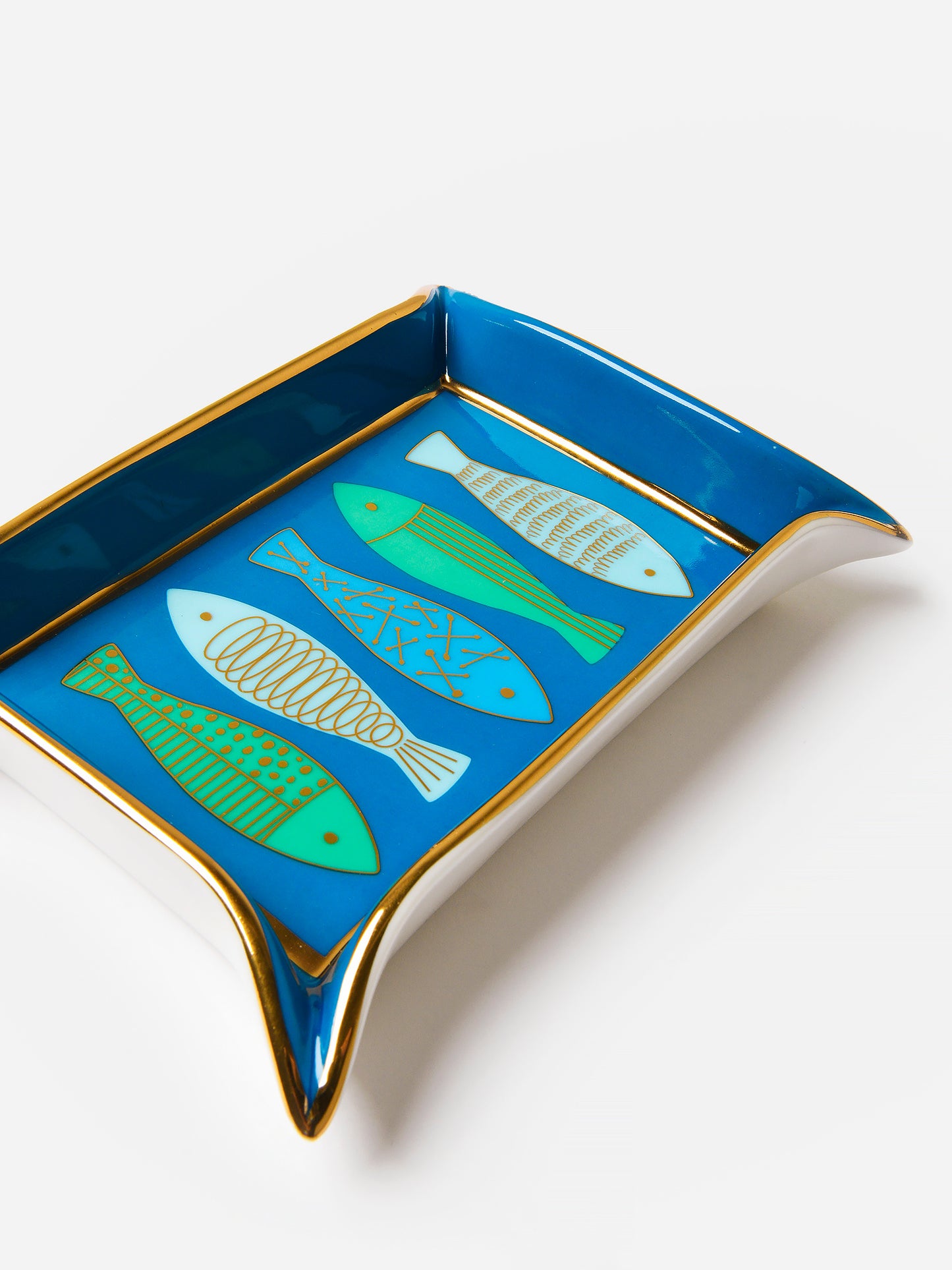 Jonathan Adler Fish Valet Tray - Saint Bernard