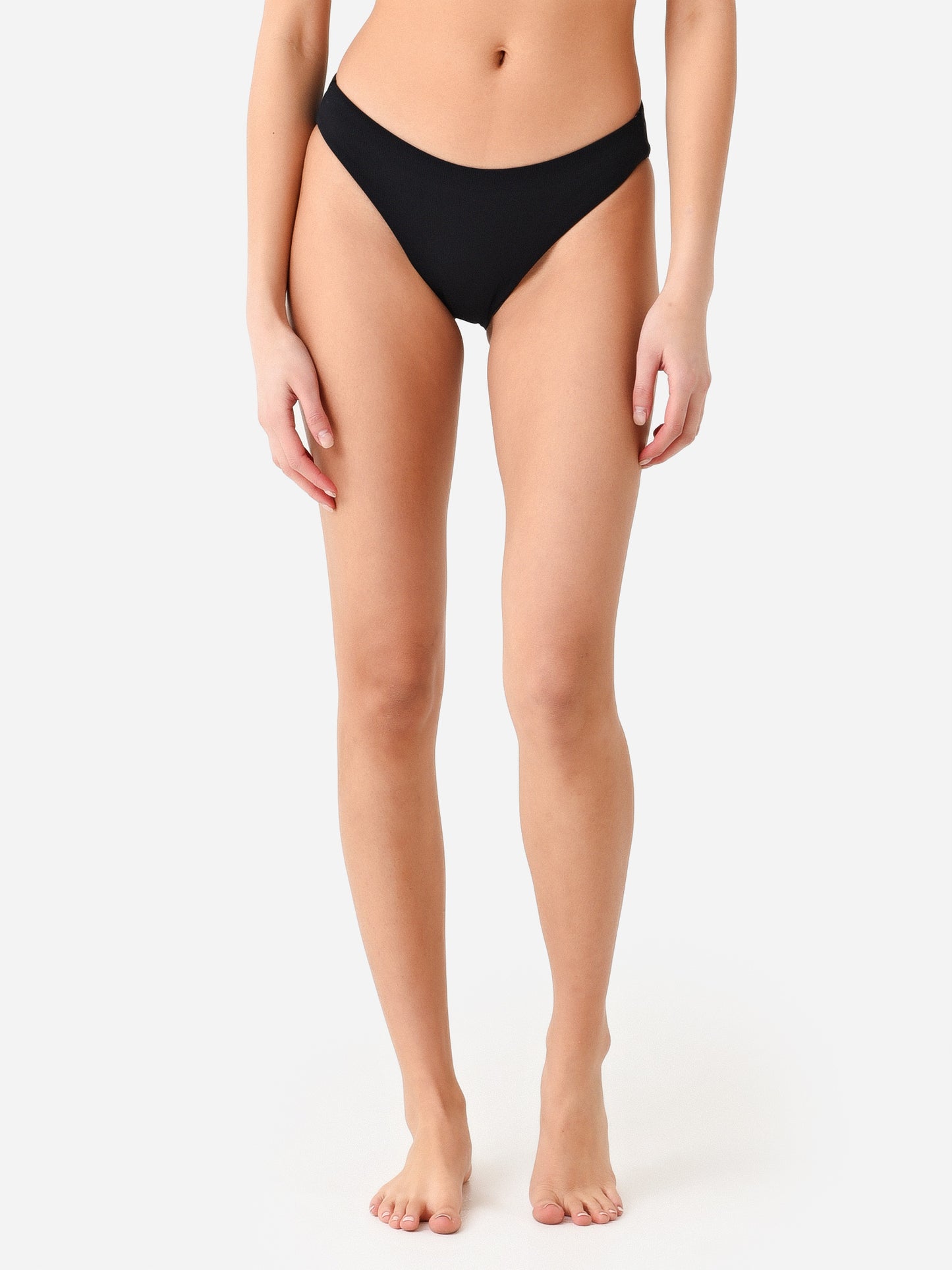 Maaji Women's Jade Black Sublimity Classic Bikini Bottom - Saint Bernard