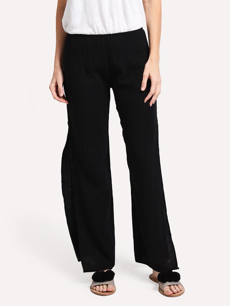 Stark X Women's Side Slit Cotton Gauze Pant - Saint Bernard