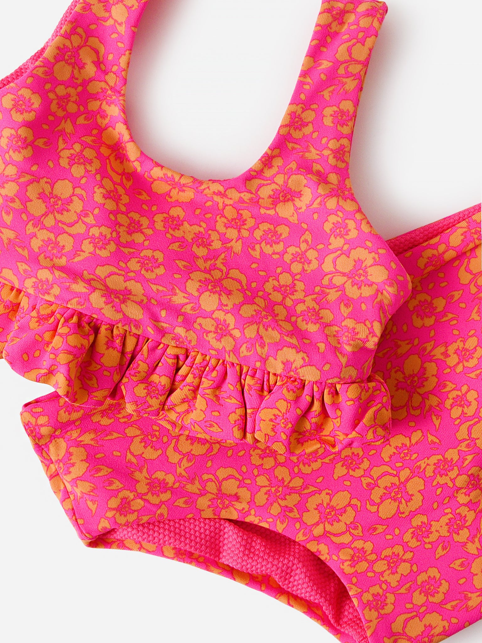 Maaji Girls' Aster Papaya Bikini Set - Saint Bernard