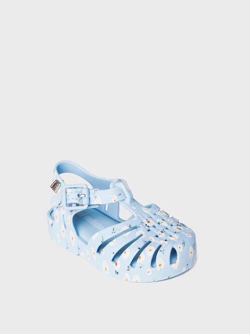 Mini Melissa Little Girls' Printed Possession Sandal