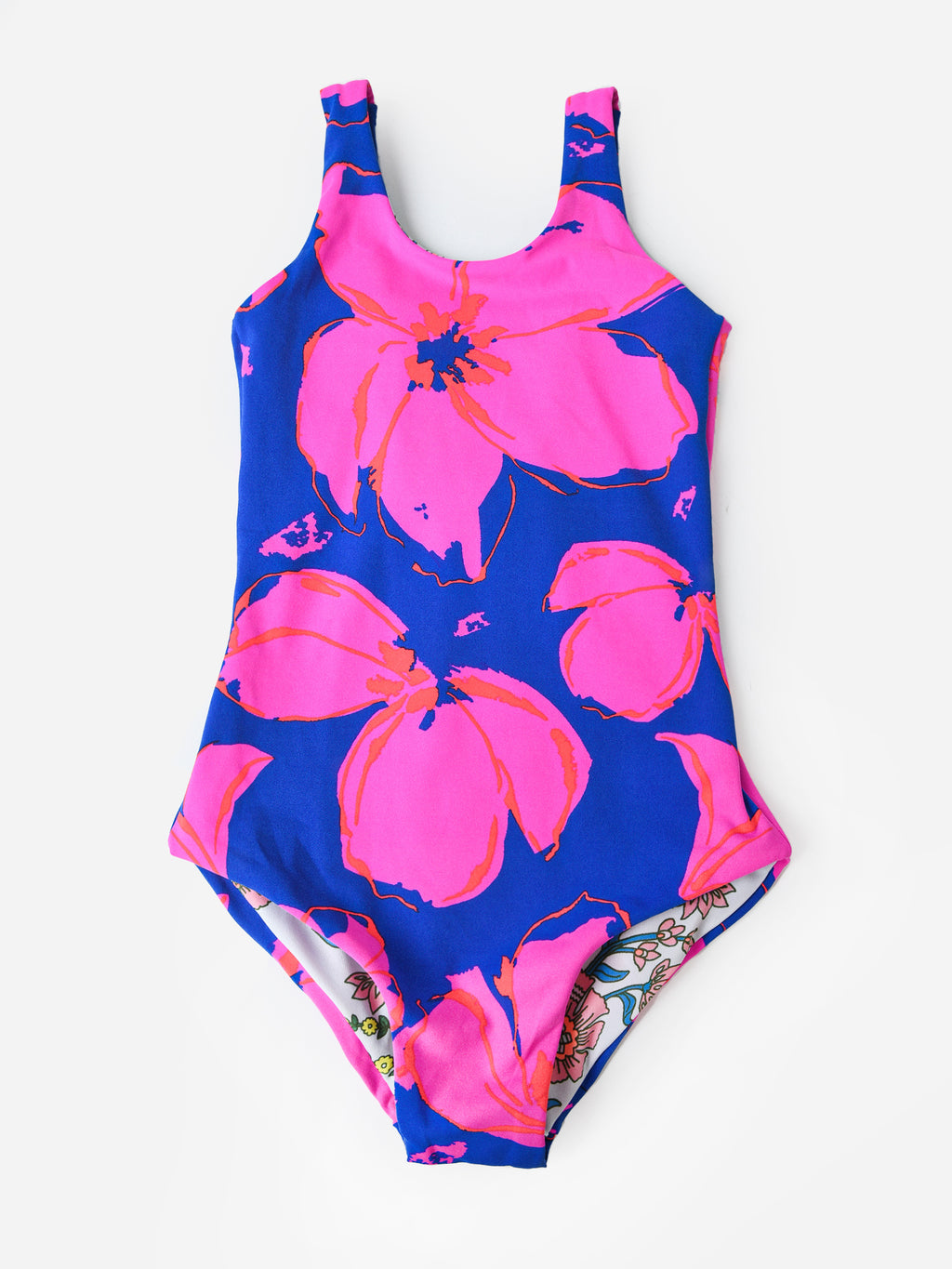 Maaji Girls' Sky Garden Infinity One-Piece Swimsuit - Saint Bernard