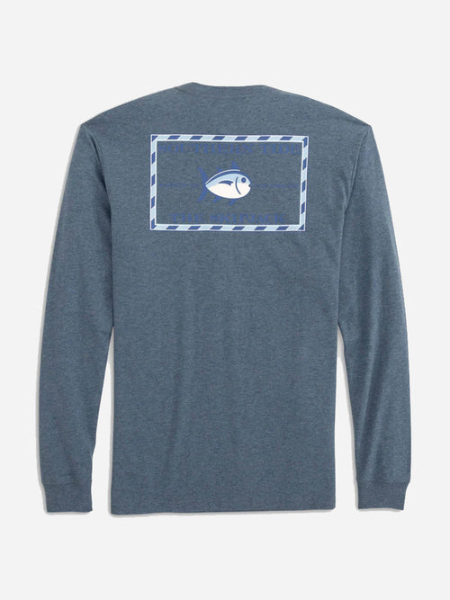Southern Tide Men's Heather Original Skipjack Long Sleeve T-Shirt