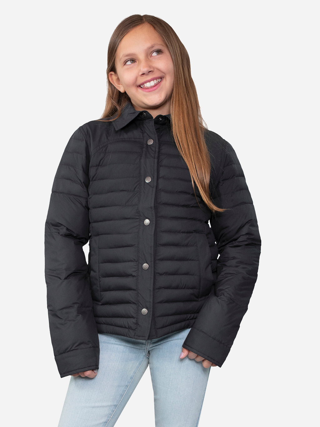 Obermeyer Teen Girls'  Willa Puffy Shirt - Saint Bernard