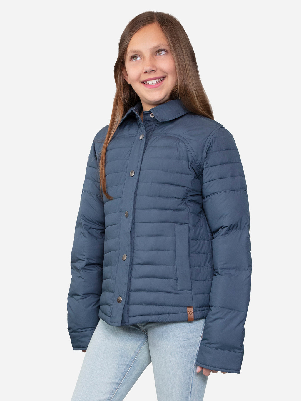 Obermeyer Teen Girls'  Willa Puffy Shirt - Saint Bernard