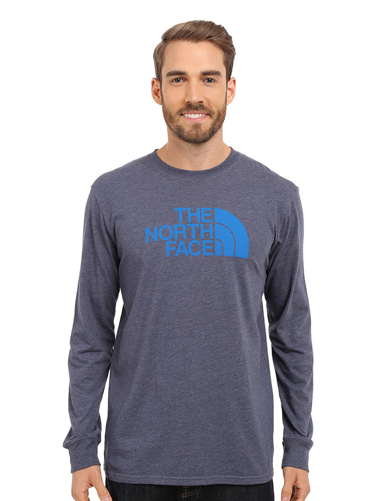 The North Face Men's Long Sleeve Half Dome Logo Tee - Saint Bernard