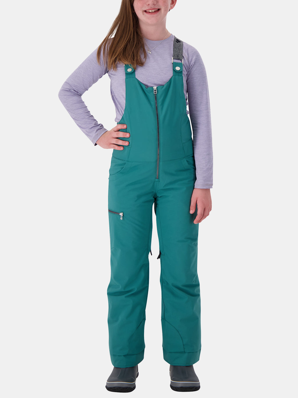 Obermeyer Girls' Anya Bib Pant - Saint Bernard