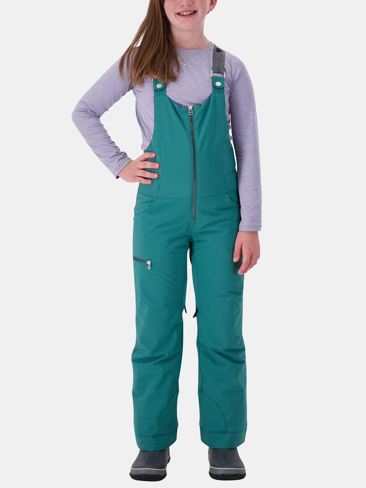 Obermeyer Girls' Anya Bib Pant - Saint Bernard