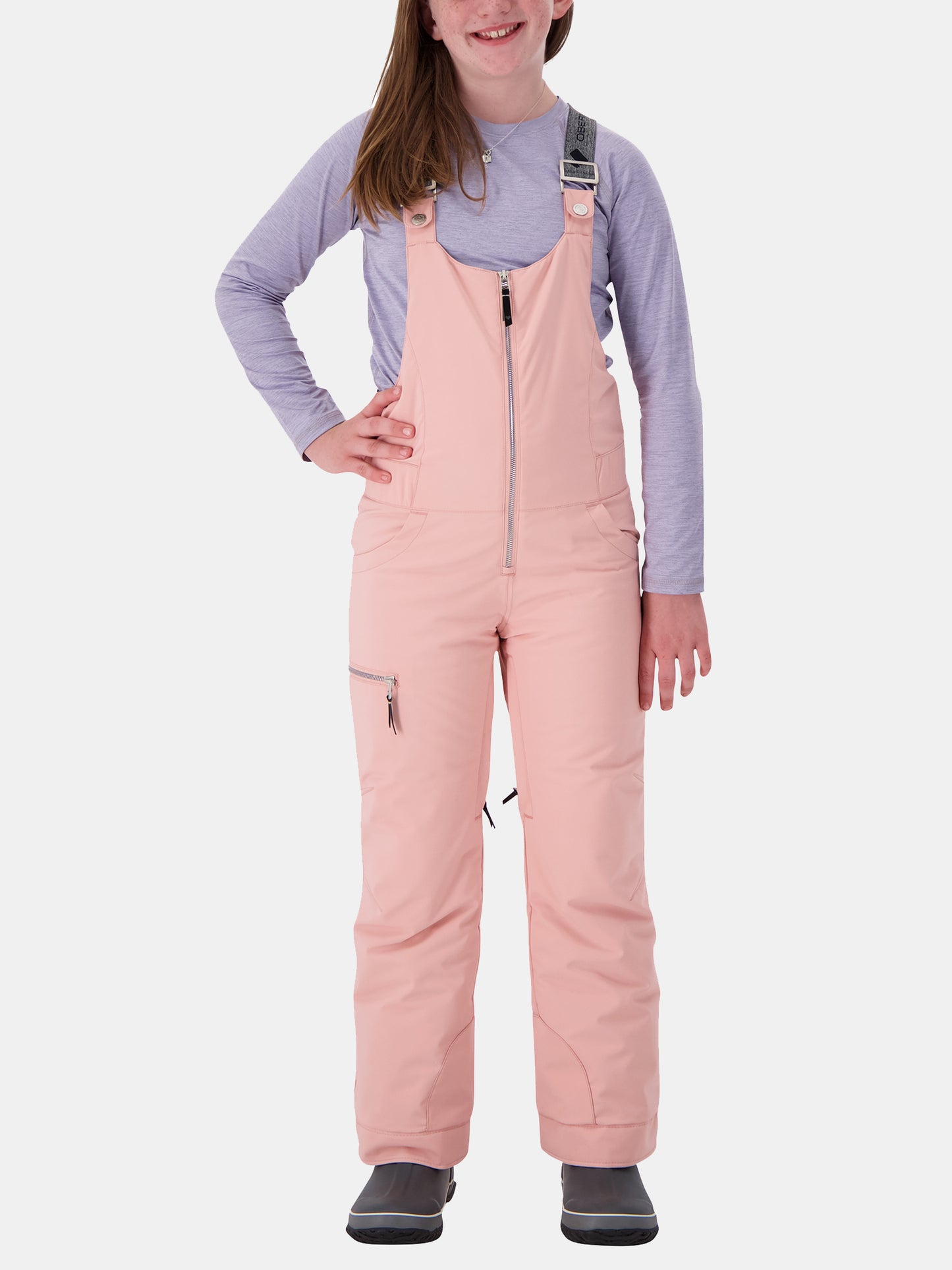 Obermeyer Girls' Anya Bib Pant - Saint Bernard