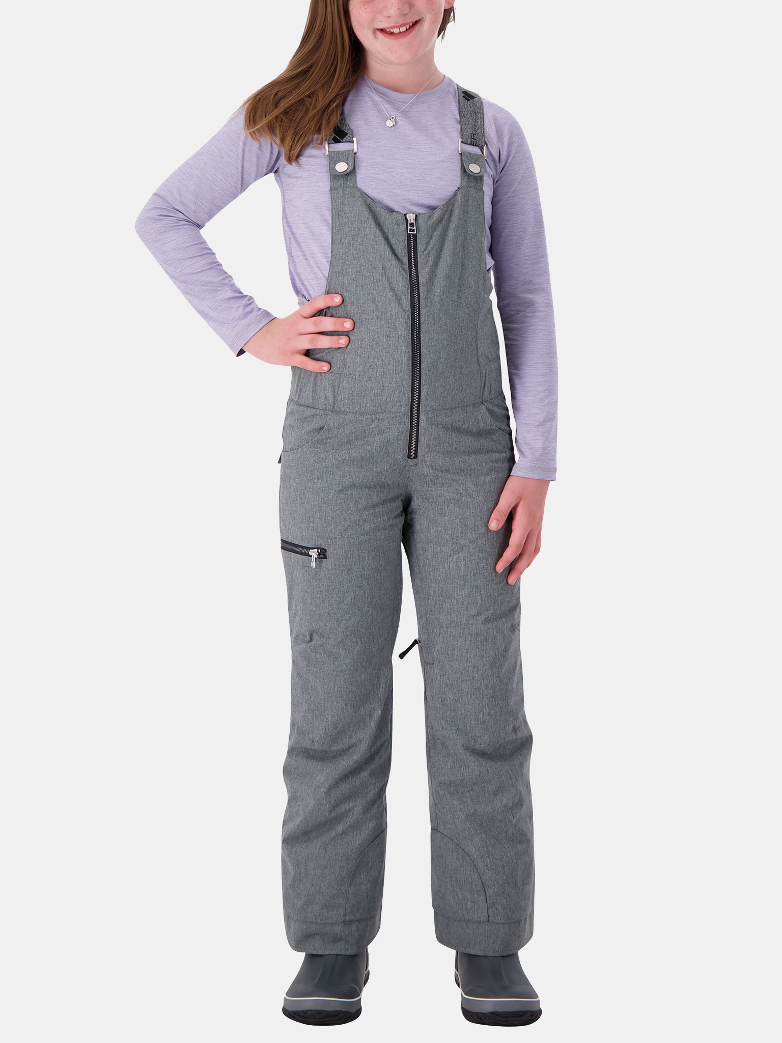 Obermeyer Girls' Anya Bib Pant - Saint Bernard