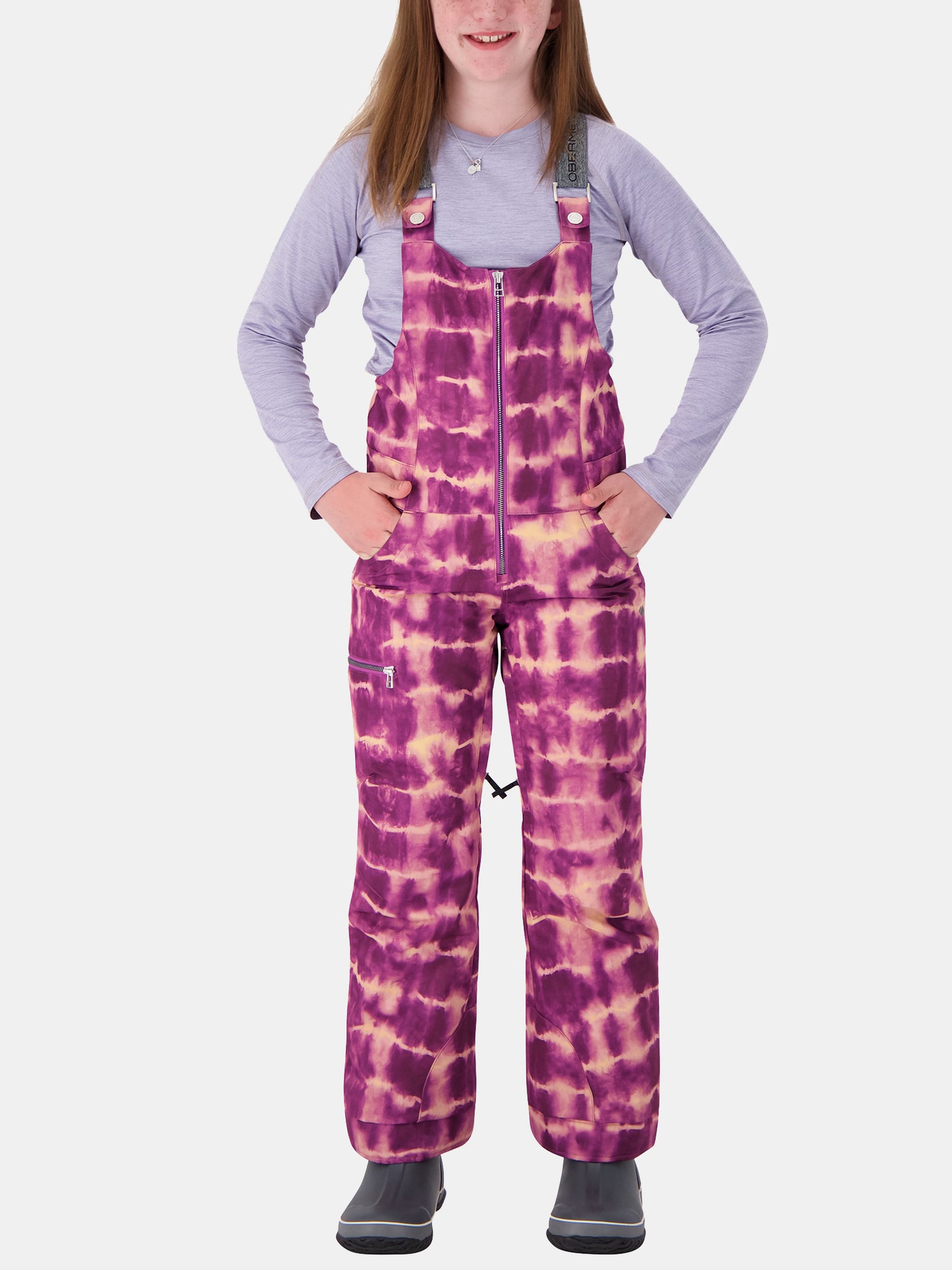 Obermeyer Girls' Anya Bib Pant - Saint Bernard